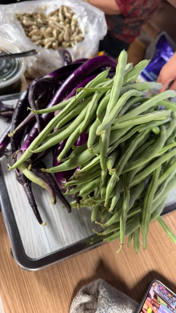 【王芳助农】村民自种四季豆