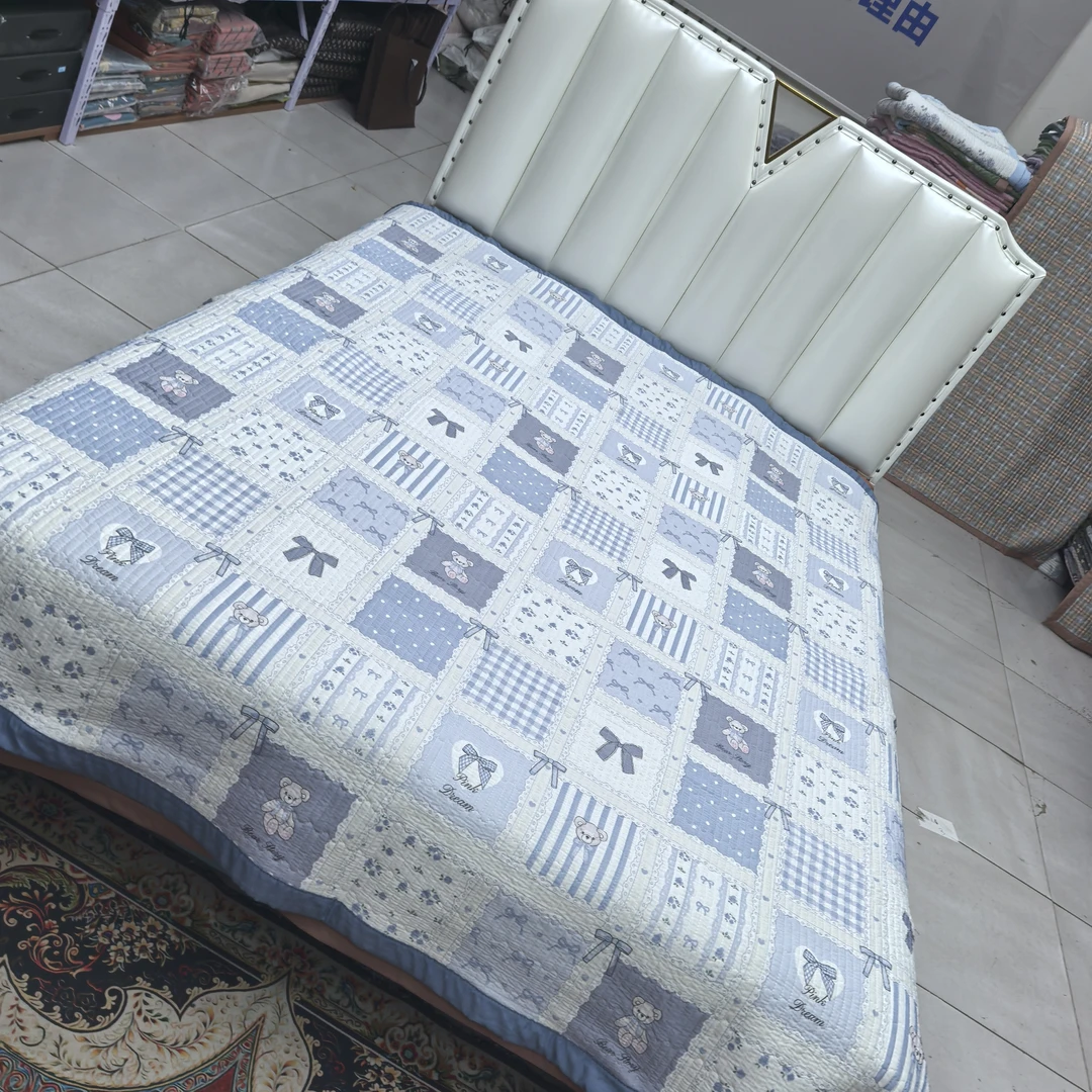 凉感丝凉席《花田熊头》2米✕2.3米