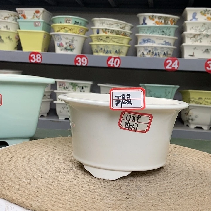 紫砂紫砂花盆0095