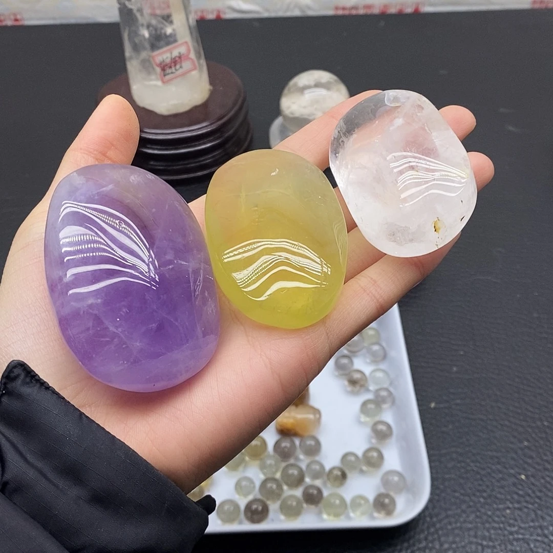 不***糖珠宝半成品未镶嵌水晶16水晶石