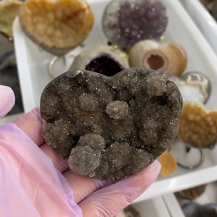 珠宝半成品紫晶未镶嵌9