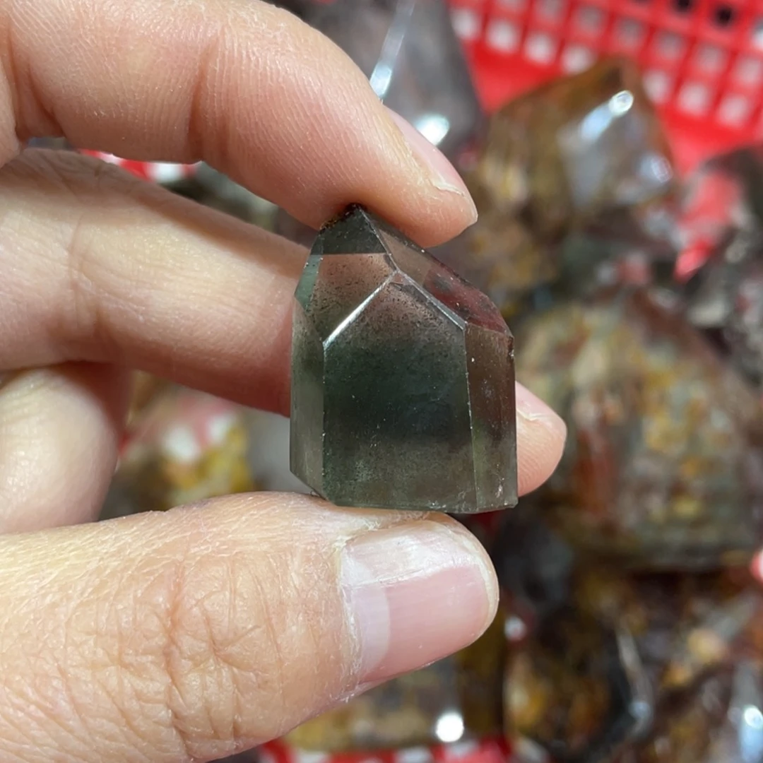 水晶幽灵吊坠未镶嵌祯*