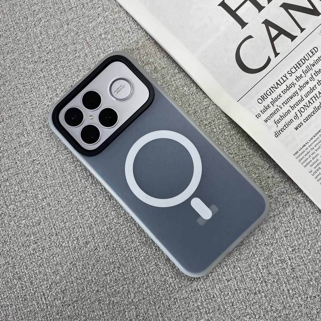 适用红米K90Promax手机壳redmik90磁吸防摔气垫软边抗指纹磨砂壳