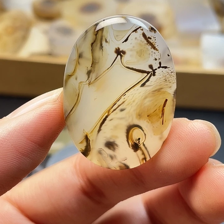 玛瑙/玉髓未镶嵌颈饰