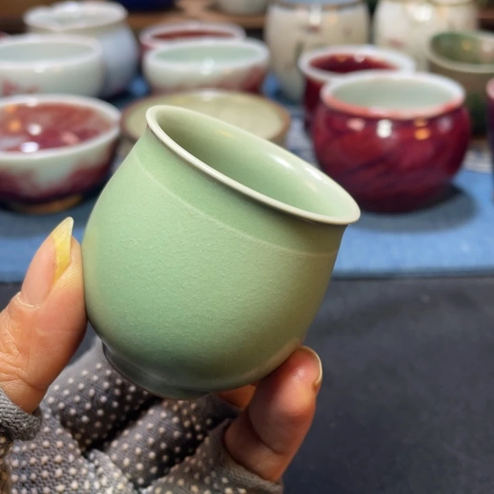 摆件青玉杯。。。。。。。