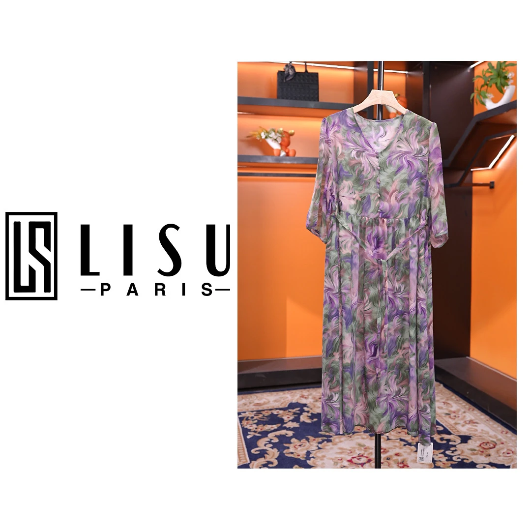 臻品清货！巨好看～轻奢气质减龄显瘦连衣裙5702