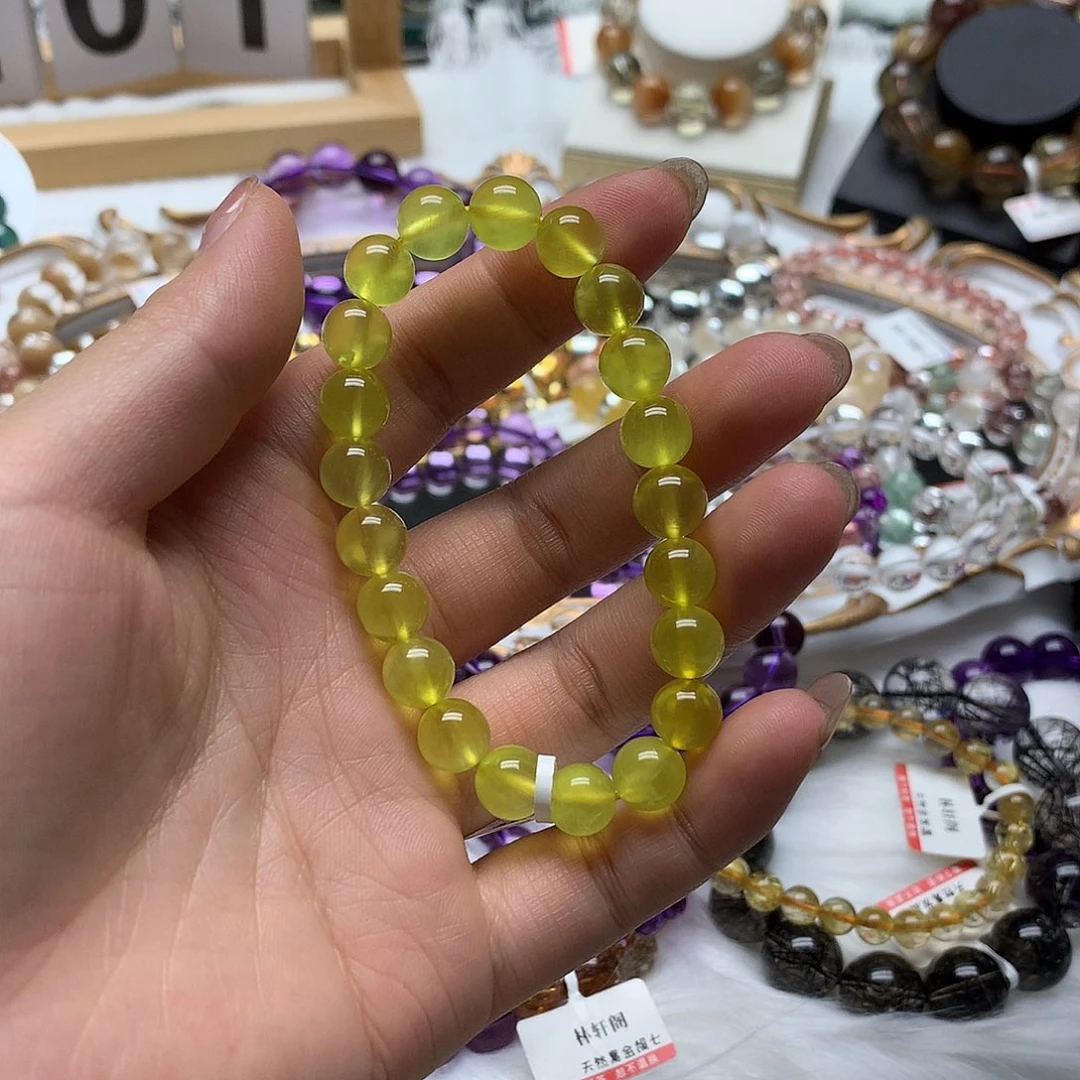 葡萄石未镶嵌手串手链