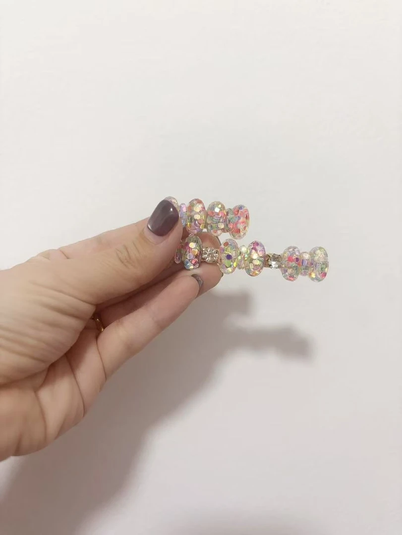 彩色时尚彩片对夹A301