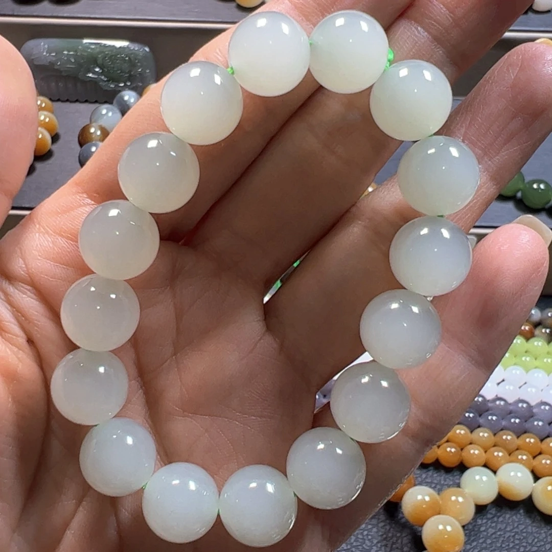 和田玉手链未镶嵌丞****活