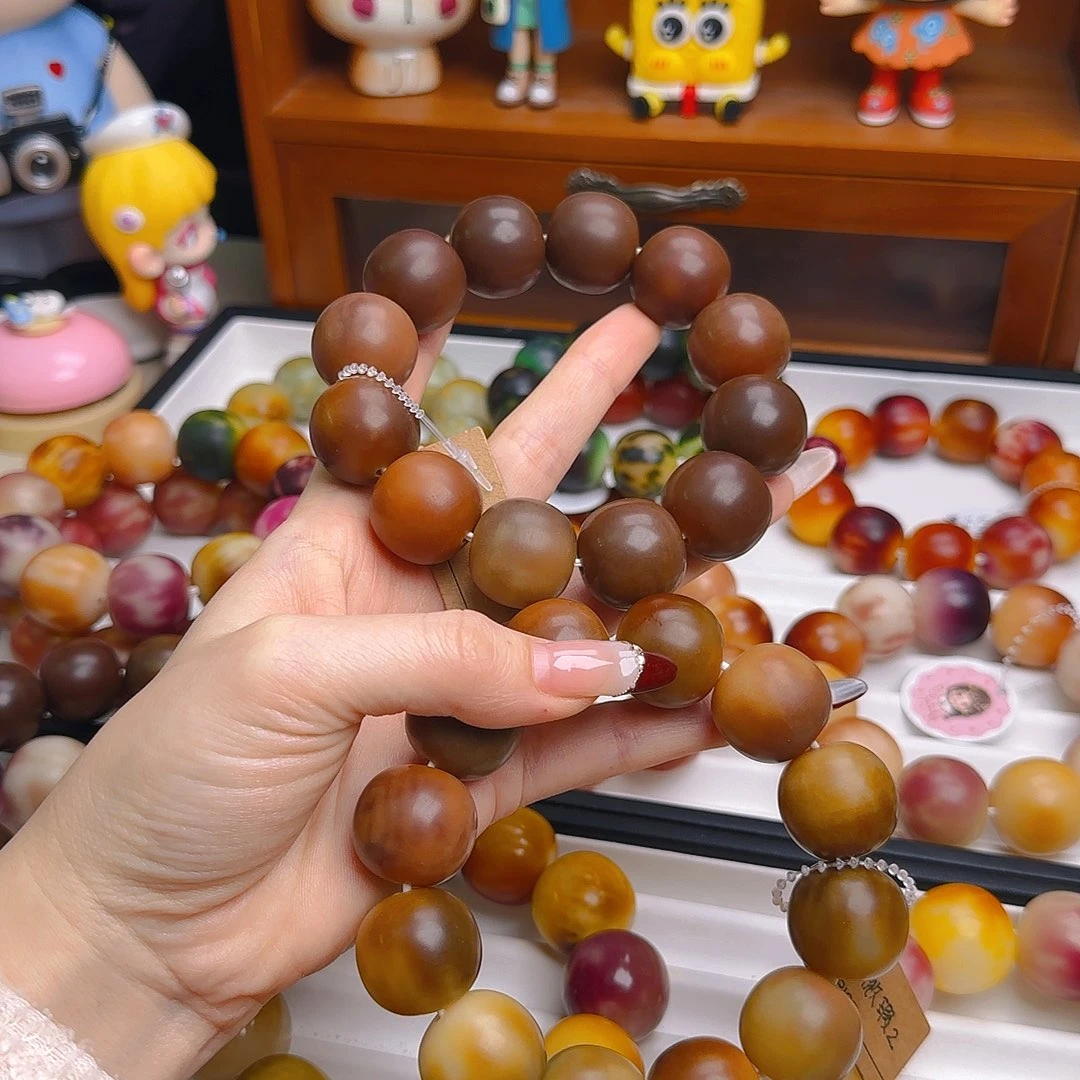 ****秘手串菩提根/象牙果卡21干磨苹果