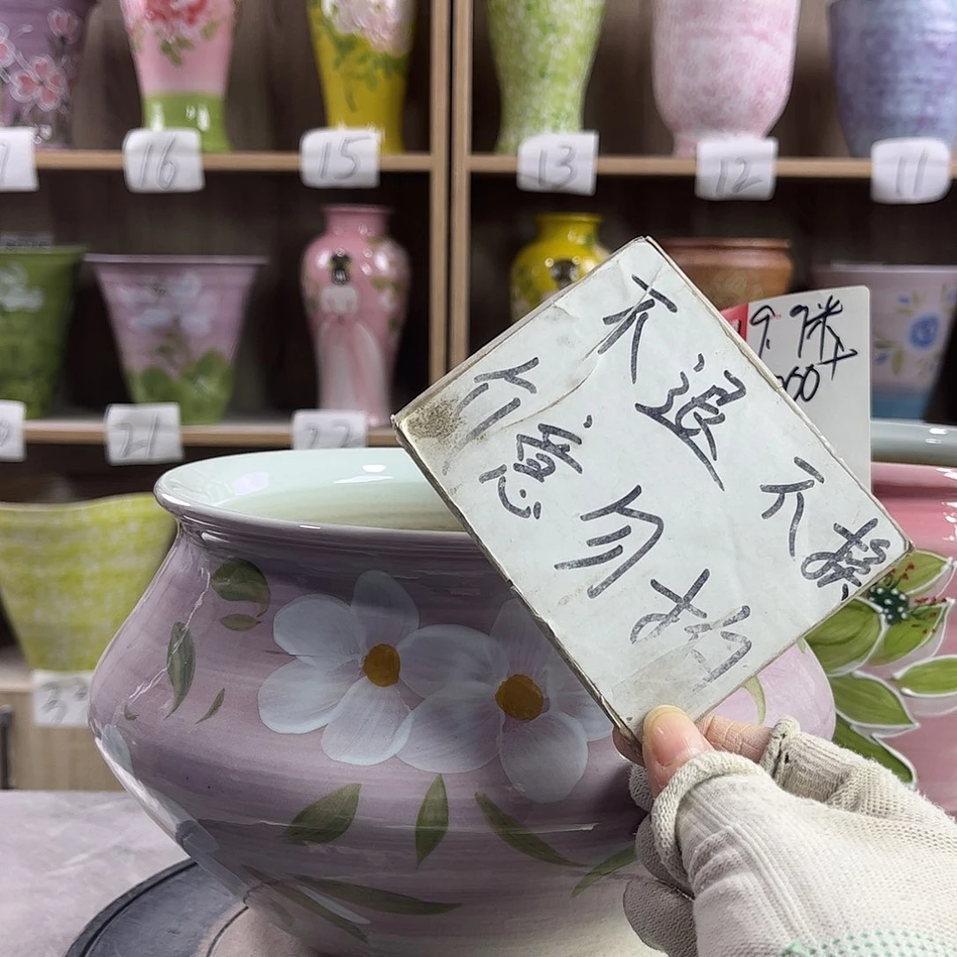 花***集景德镇陶瓷花盆花盆