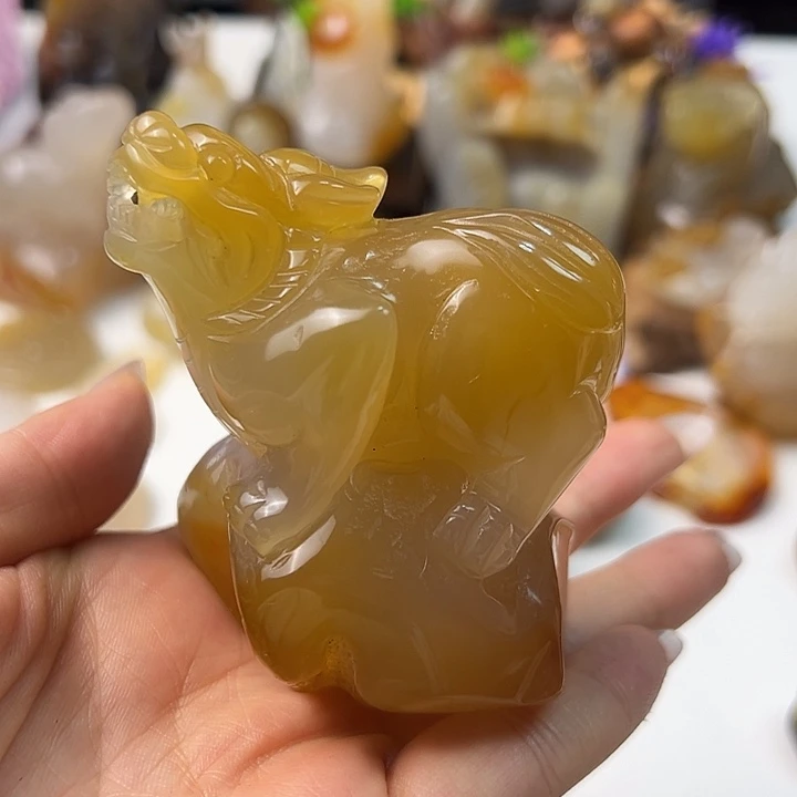 玛瑙/玉髓颈饰合金