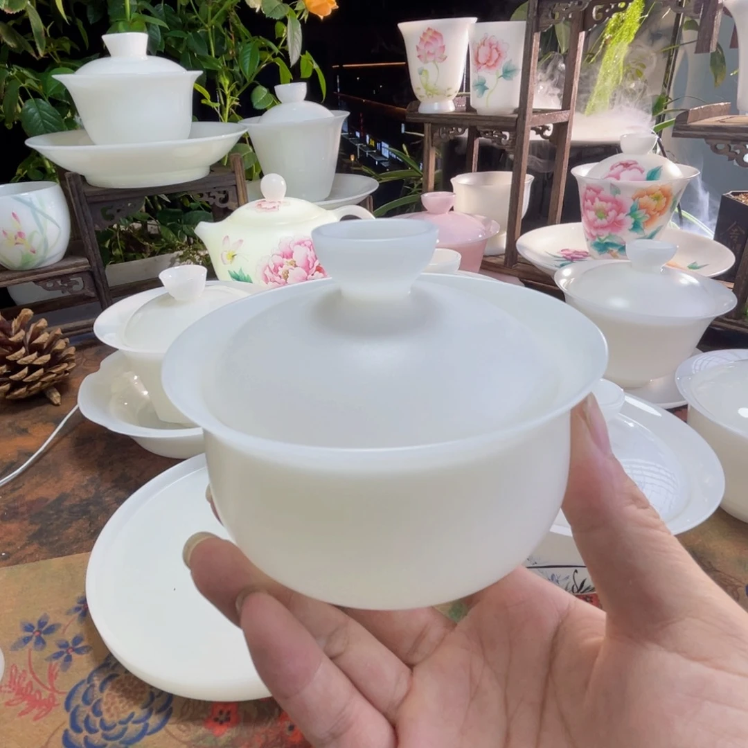 乙*冰晶璞玉素烧布袋