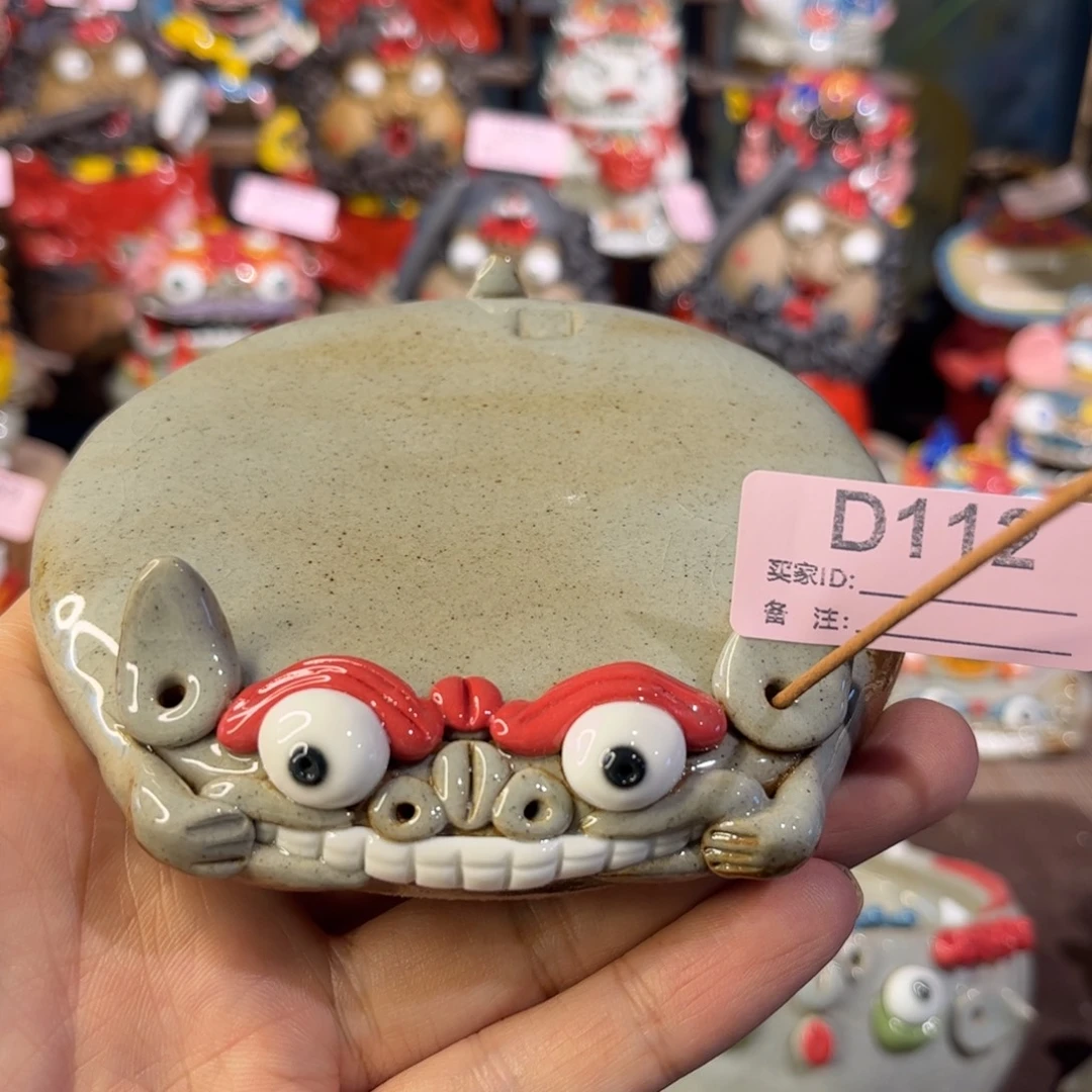 泥塑纯手工茶宠摆件