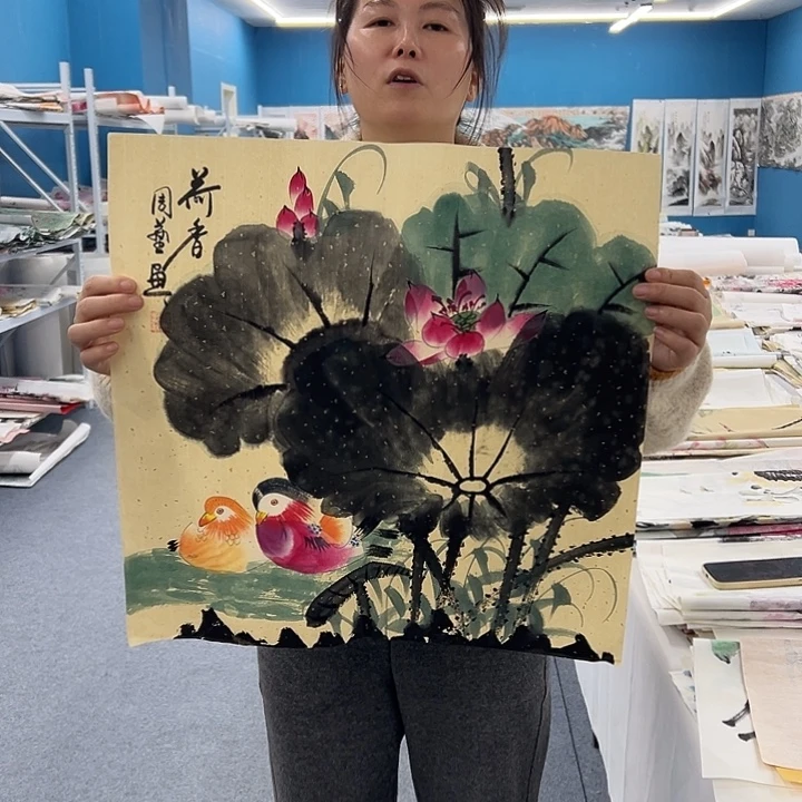 国画纯手绘作品欣赏