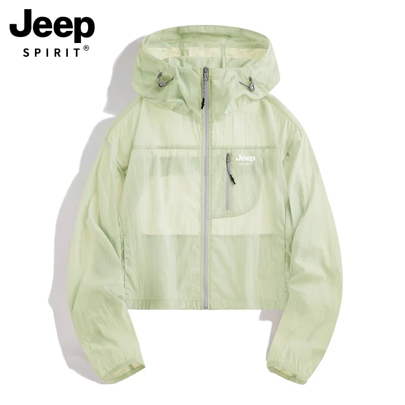 吉普JEEPSPIRIT防晒衣女款外穿爆款2025款正品夏季户外防紫外线潮