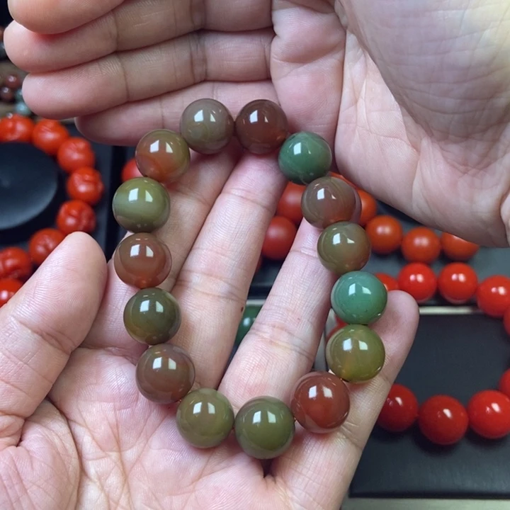 未镶嵌14手串玛瑙/玉髓