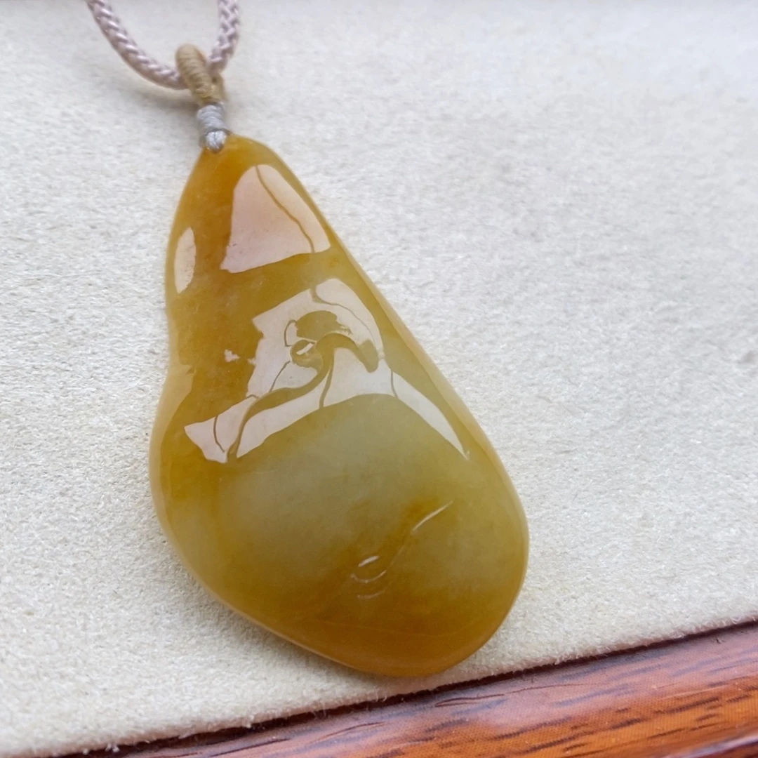 翡翠未镶嵌颈饰吊坠5