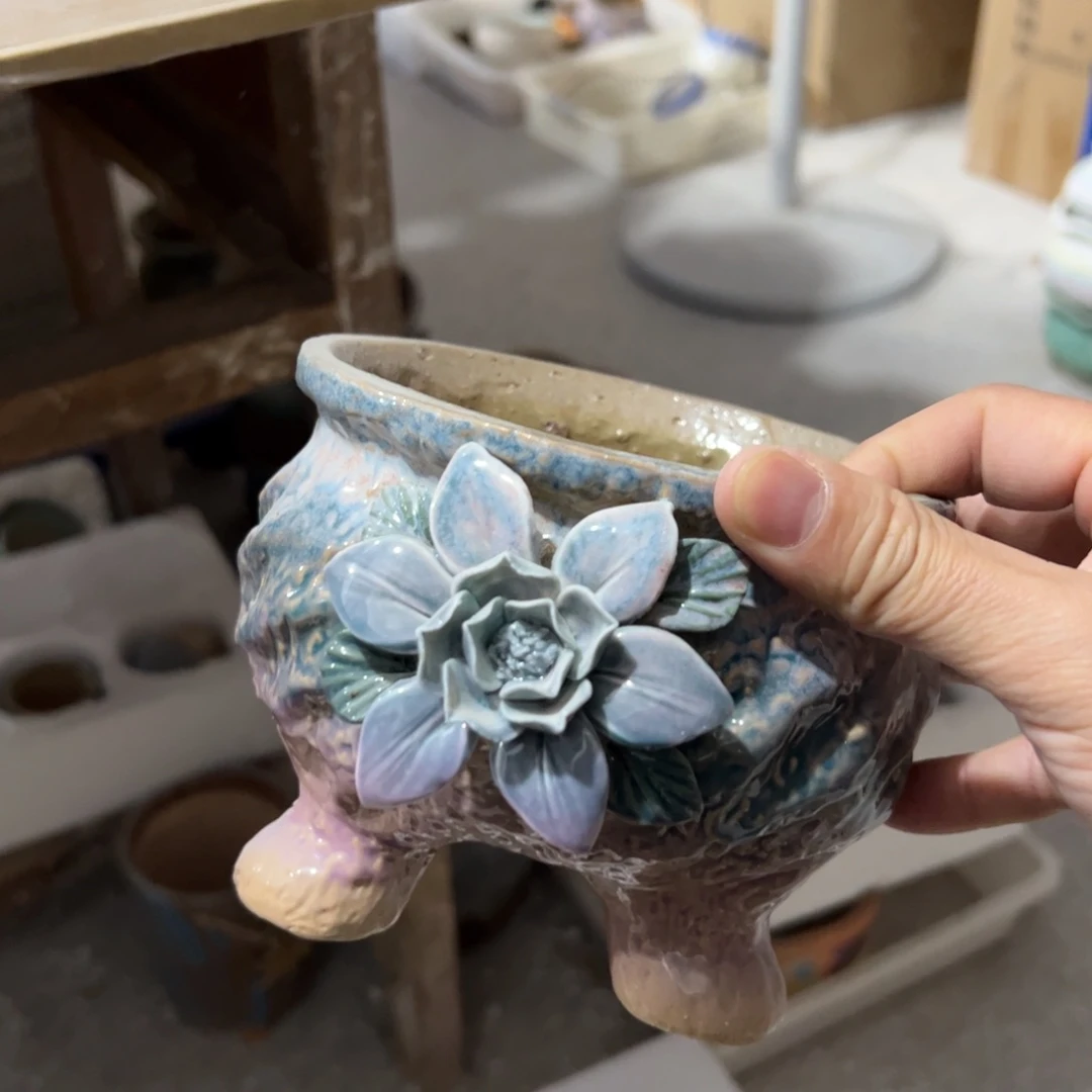 陶瓷多肉小花盆@@