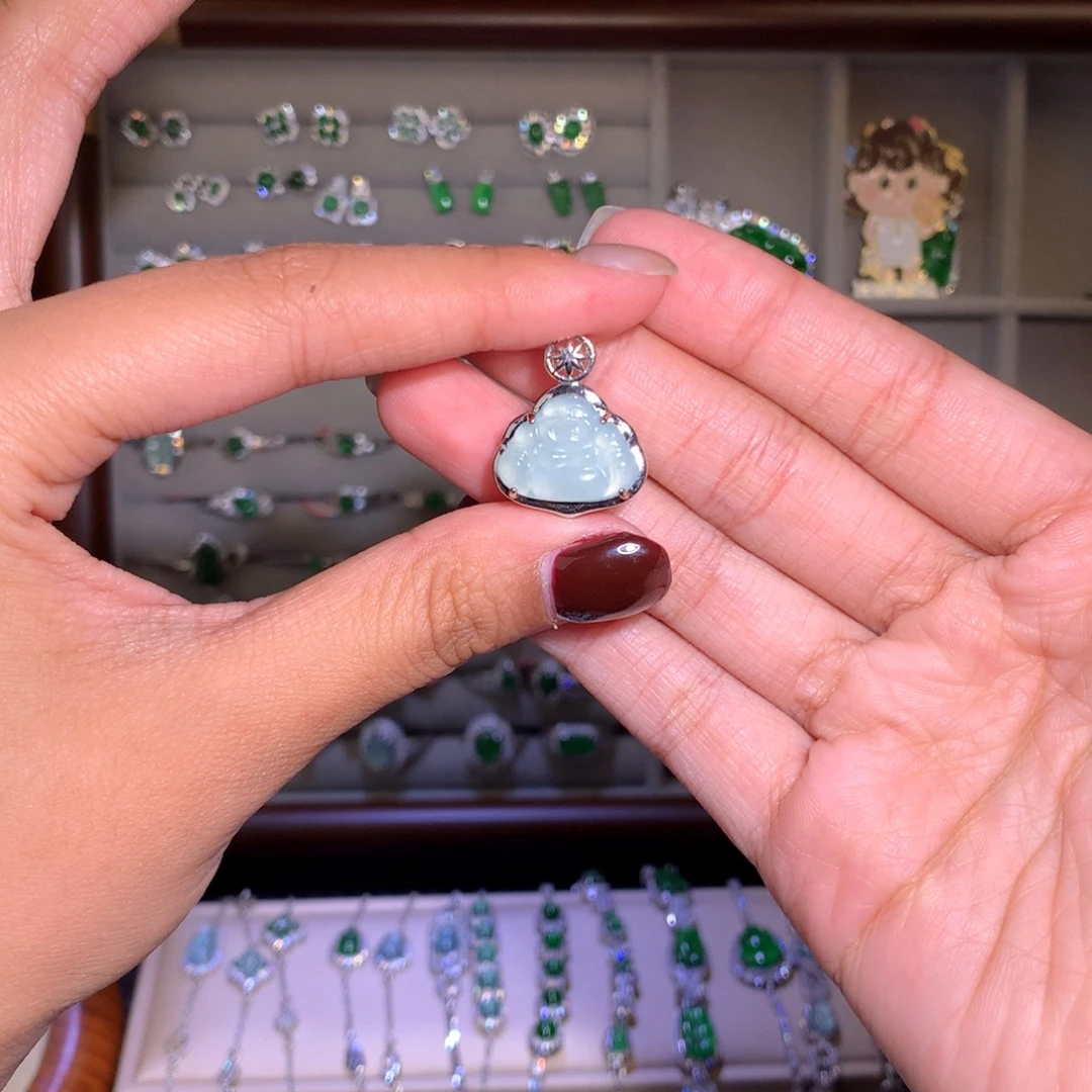 翡翠未镶嵌吊坠(不含链)吊坠