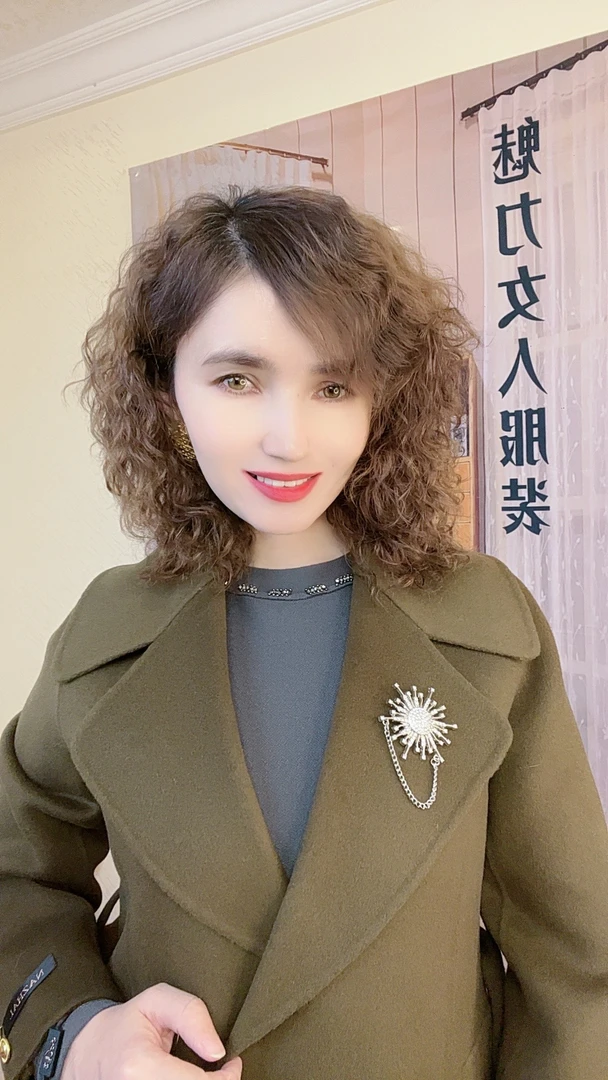 MODA KIZ双面呢大衣经典款大衣气质长款外套