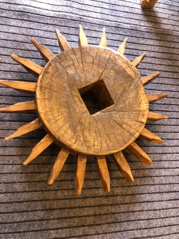 风化铁栎木小墩子