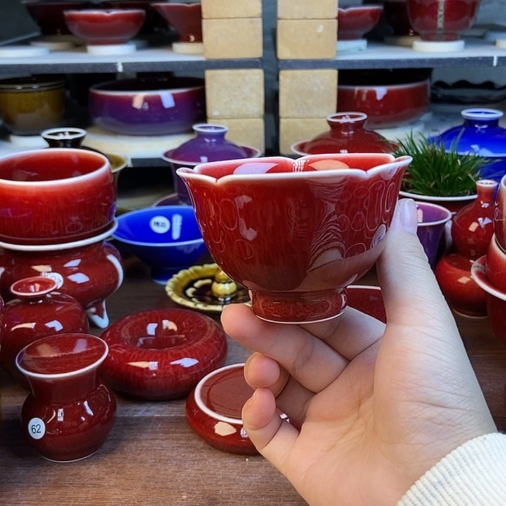 陶瓷景德镇名陶坊原矿郎红