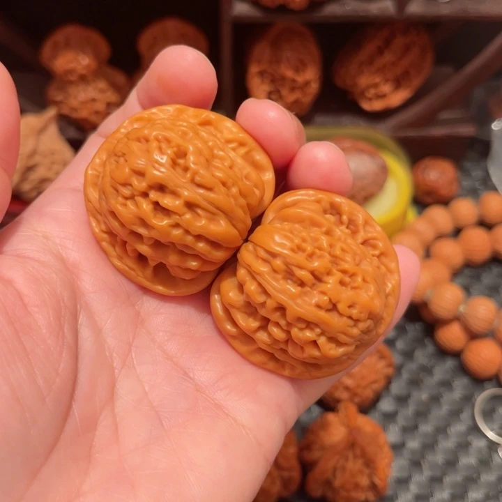 文玩核桃把件四座楼41