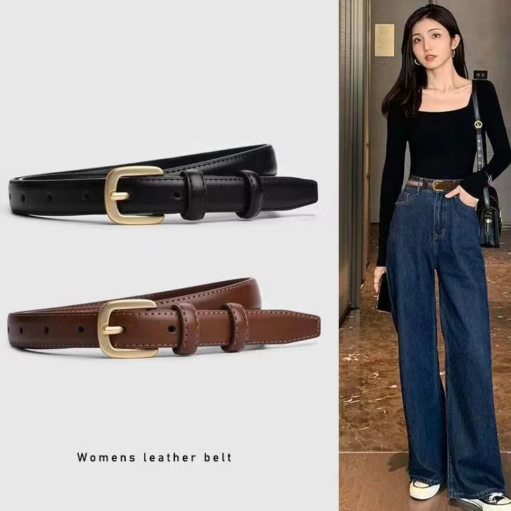 【平替好物】【Muusu】皮带女百搭细腰带装饰西装高级感牛仔裤腰带