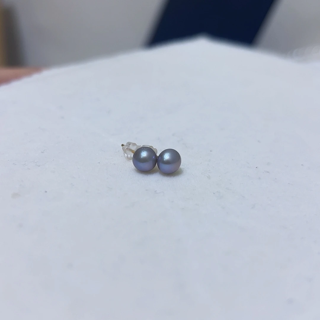 淡水珍珠银S925镶嵌颈饰114