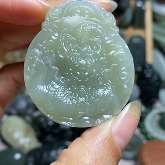 未镶嵌和田玉(糖玉)珠宝半成品