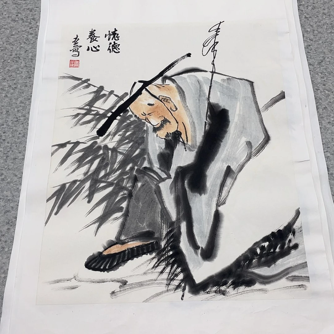 国画1.4平尺国画作品