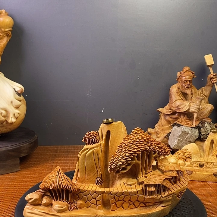 柏木（崖柏）山里人家倒流香