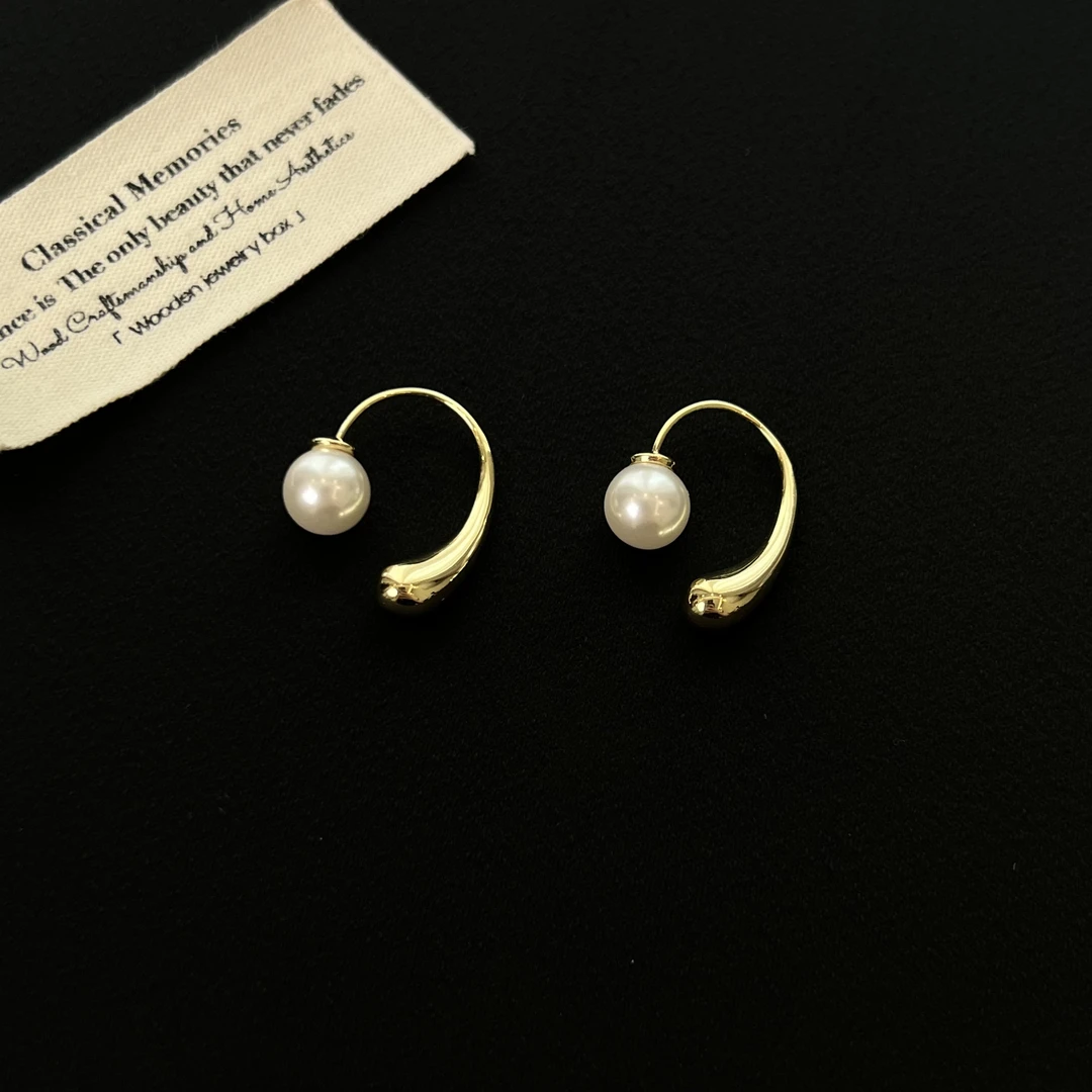 铜合金锆石耳饰 简约【韩系欧尼】多戴耳环1380