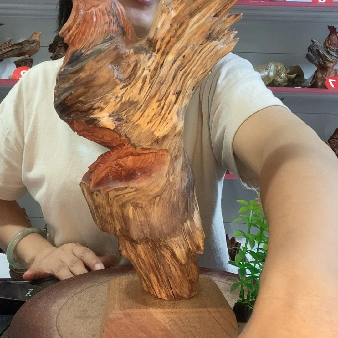 用***3木琥珀木自然精美摆件