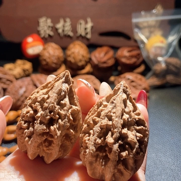 似***识文玩核桃吊坠聚核财婉楸6