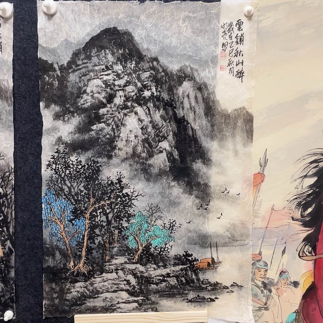 厉***笙国画纯手绘国画作品