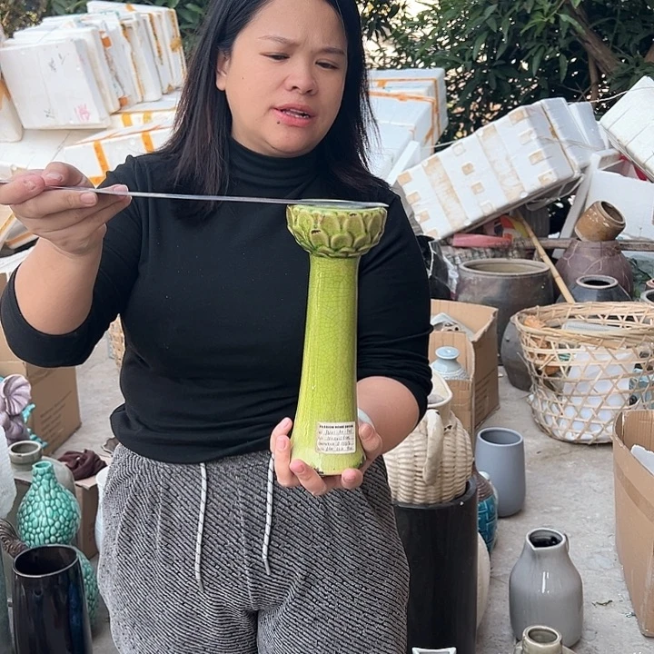 瓶高度26厘米宽度9厘米微瑕捡漏