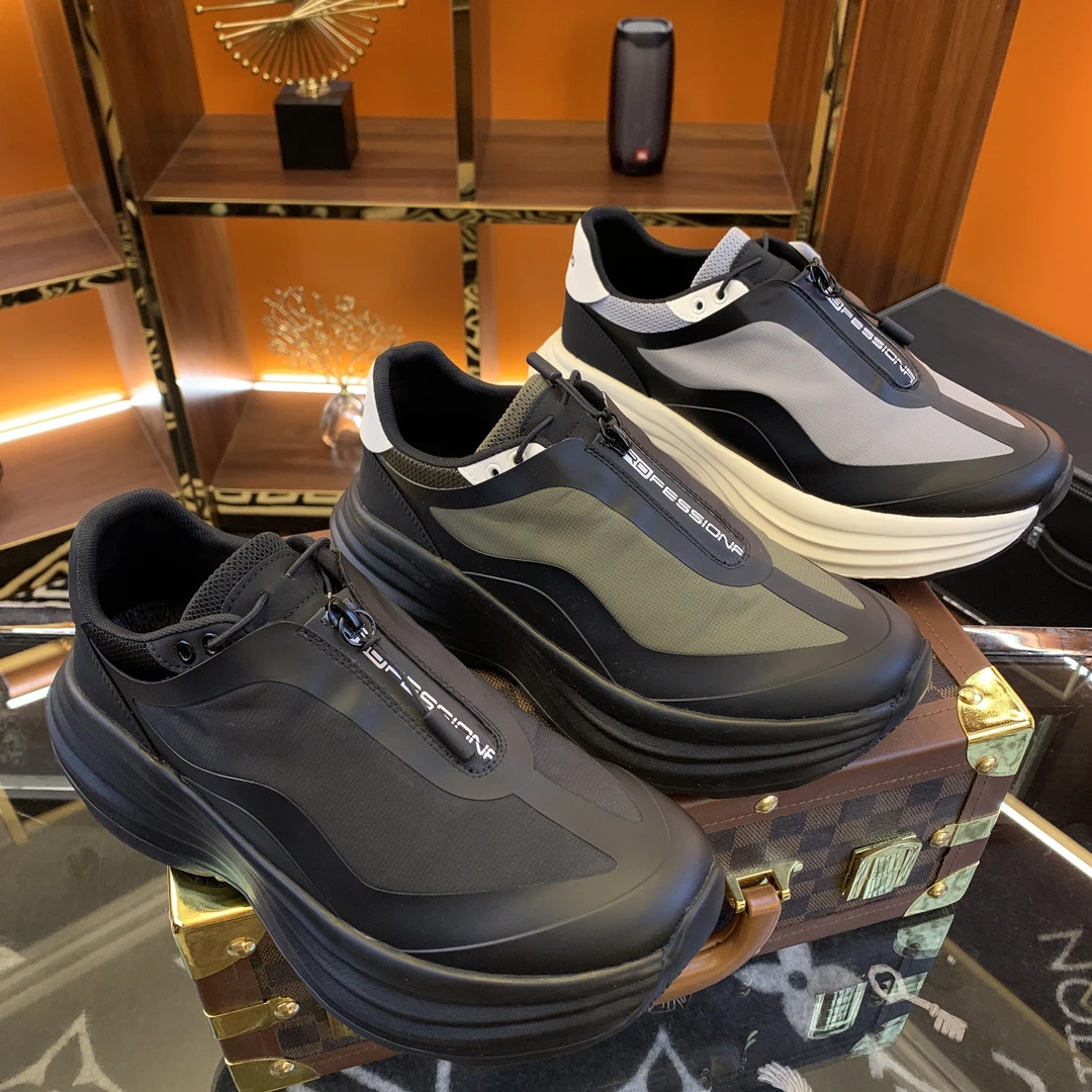 XYT9803-1（单鞋）春季新款男鞋时尚潮鞋材质科技布面料