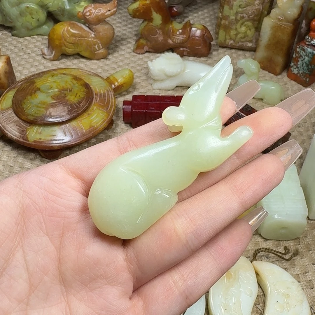 白玉菩提吊坠挂件