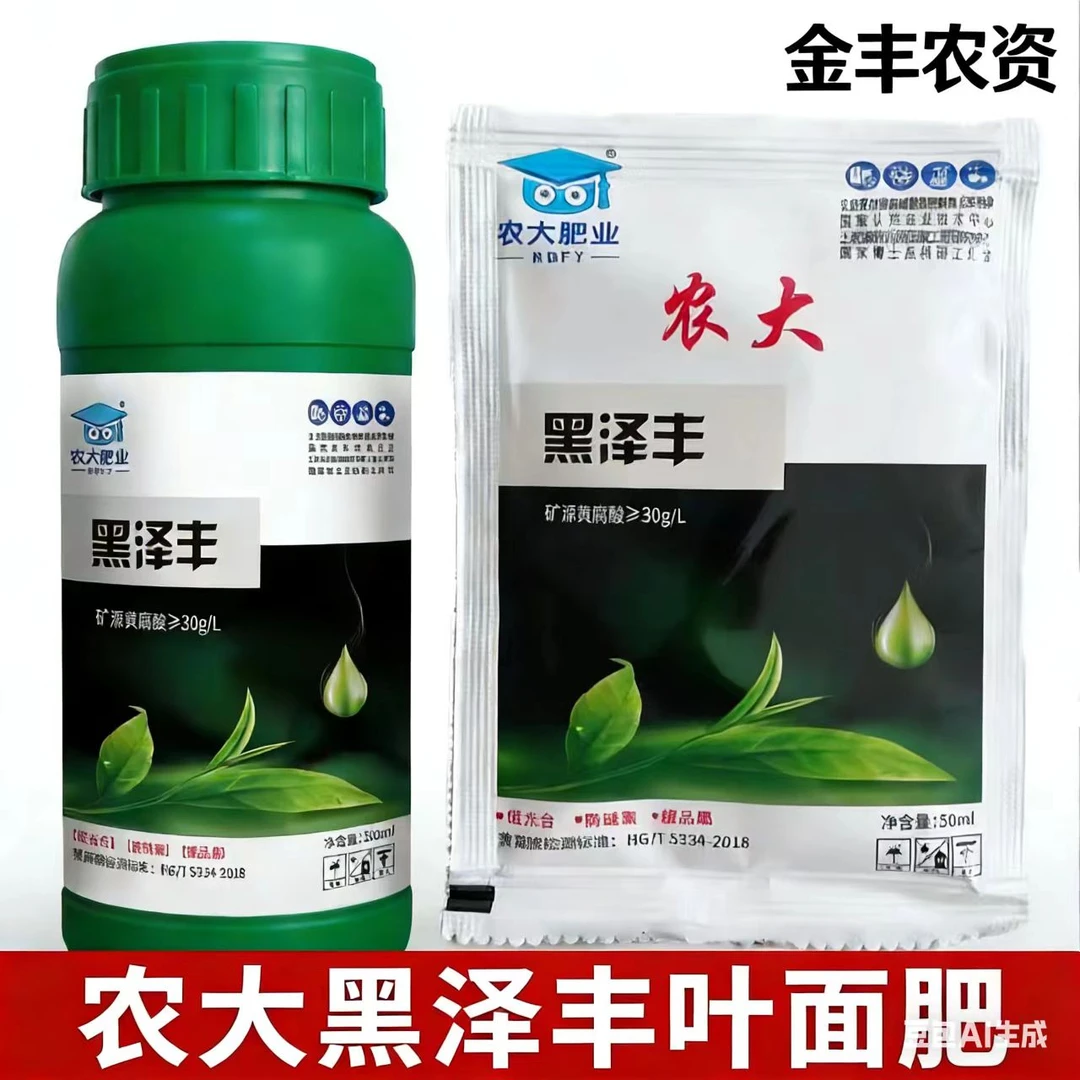 山东农大黑泽丰水溶肥矿源黄腐酸