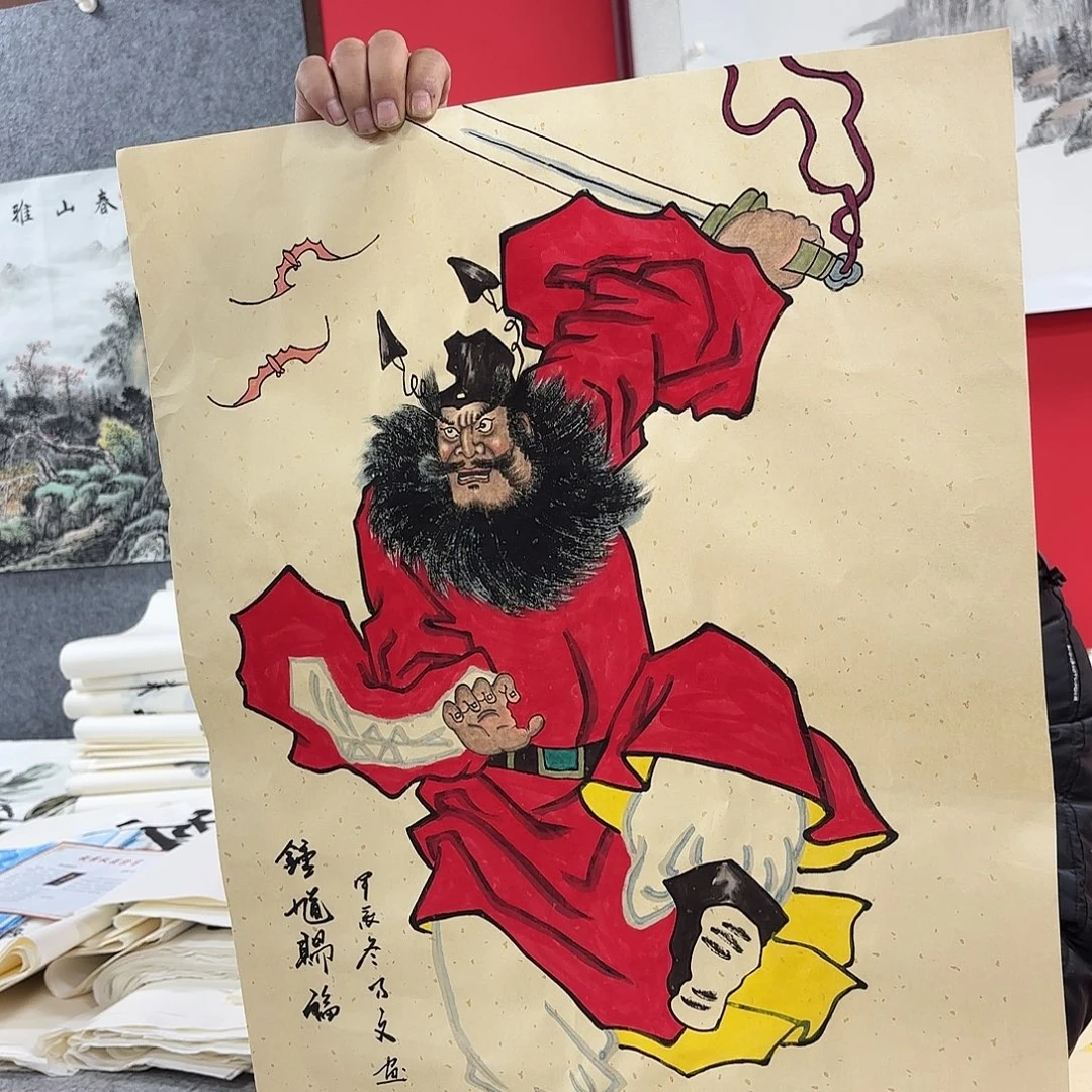 国画国画作品多次入选国内外