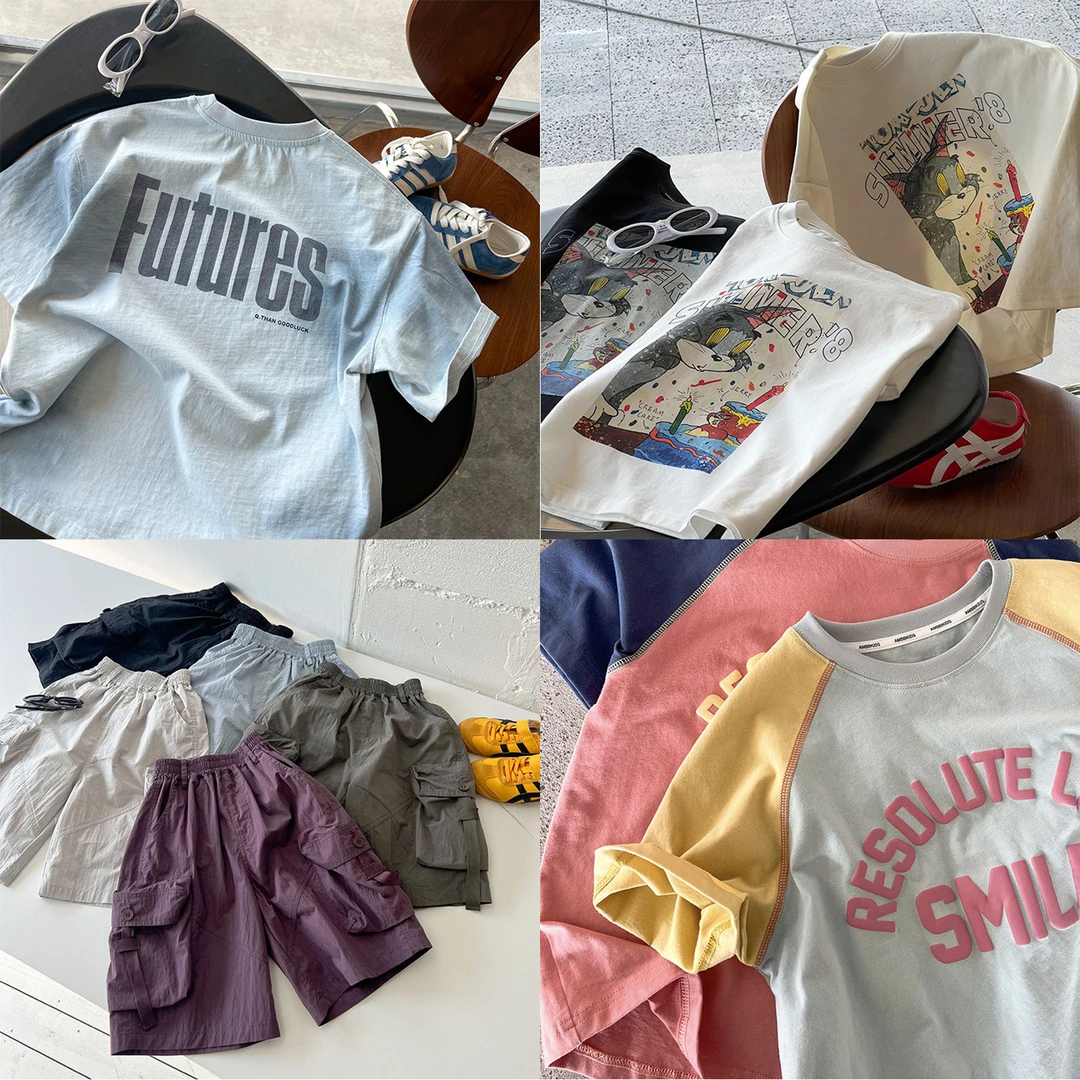 男童夏款2025夏季潮流穿搭韩版童装