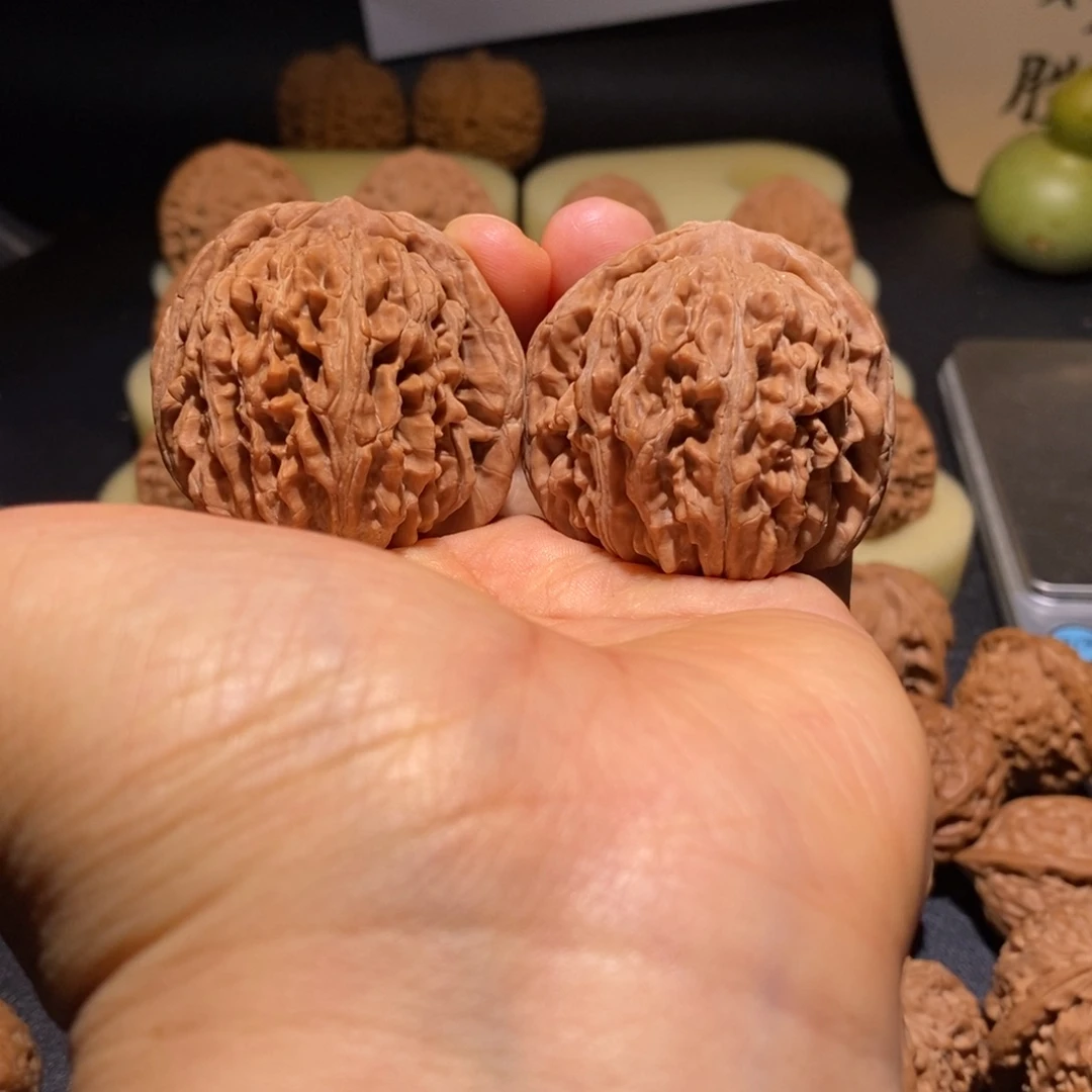 文玩核桃吊坠四座楼44