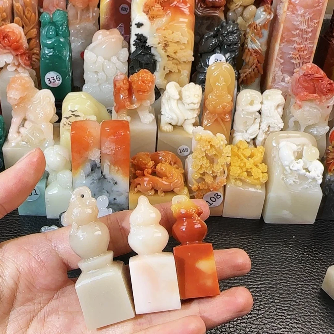 【闪购商品】寿山石印石小**儿寿山石印章