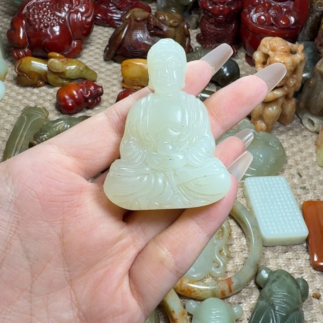 吊坠白玉菩提挂件