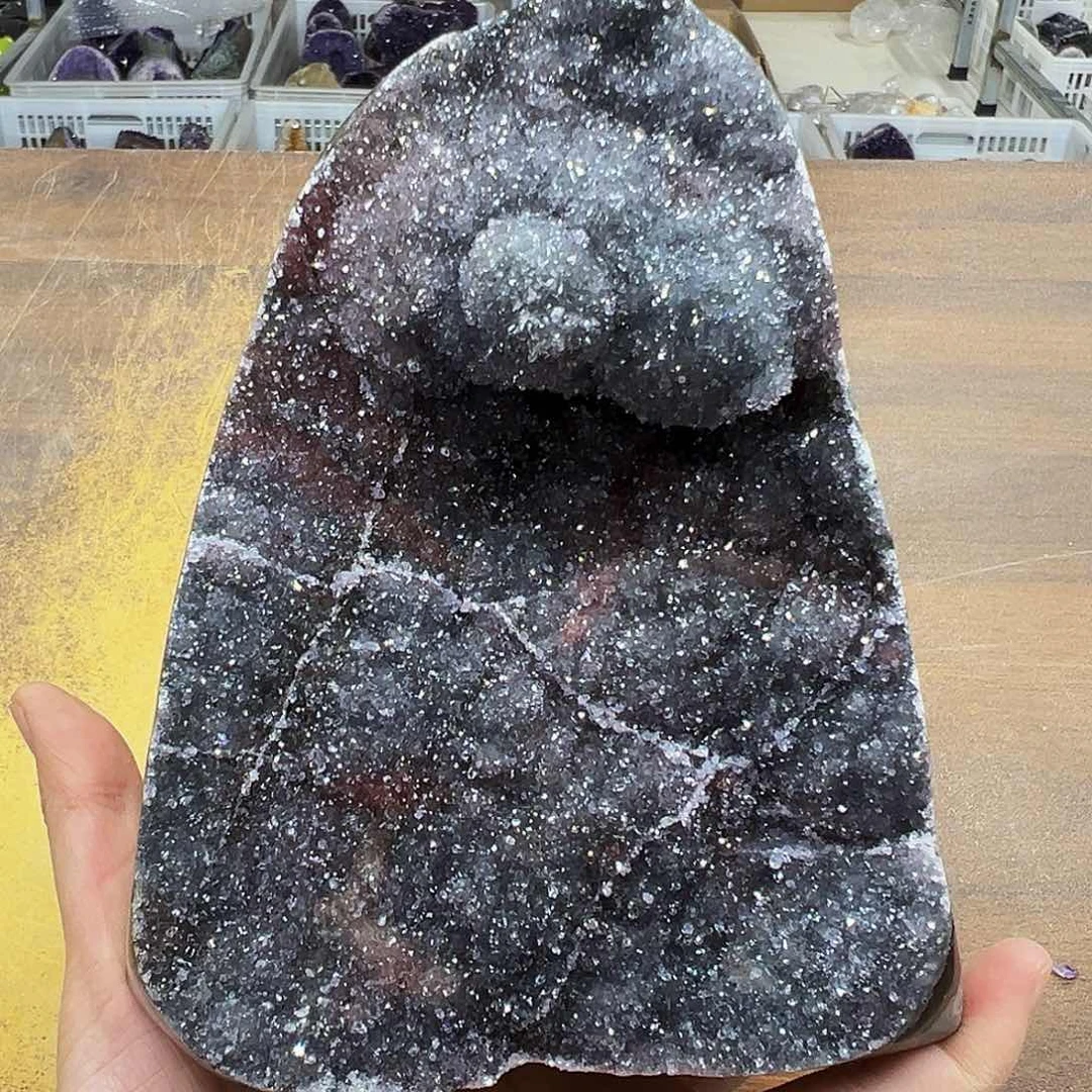 紫晶摆件未镶嵌福利