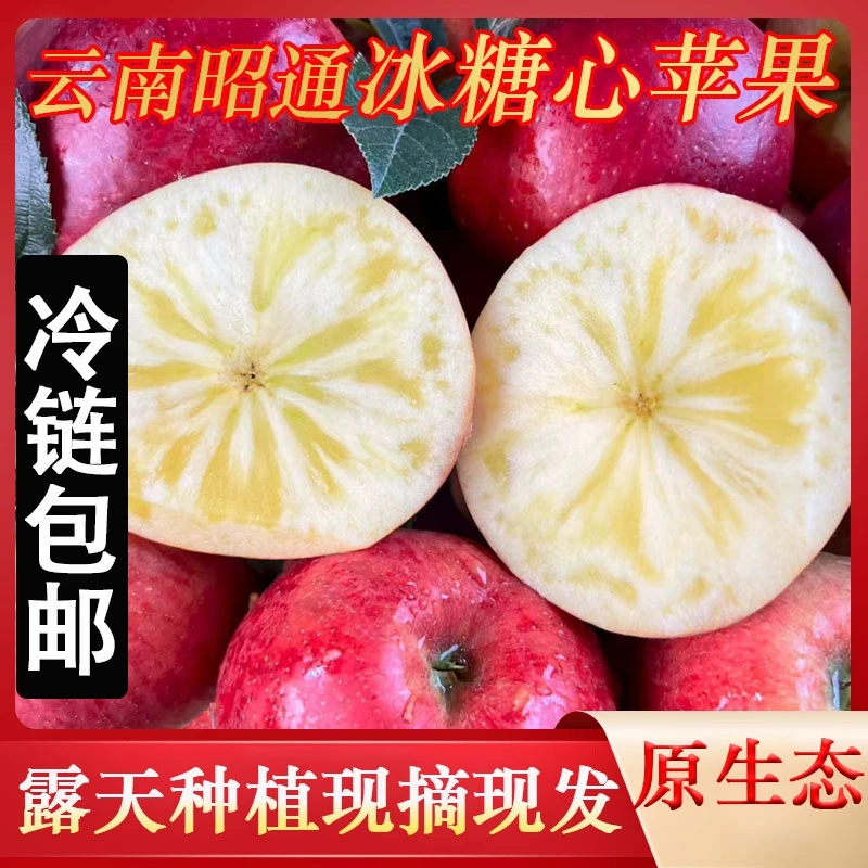 【当天现摘现发】云南昭通新鲜应季丑水果冰糖心丑苹果露天纯甜