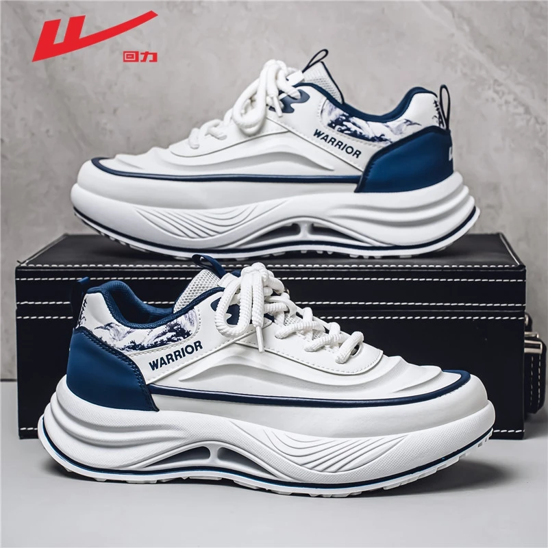 回力男鞋2025新款春季潮流百搭休闲运动鞋男士厚底增高耐磨老爹鞋