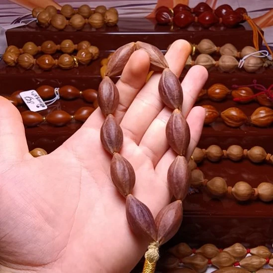手串/手链橄榄核橄榄核三花铁核紫皮手串